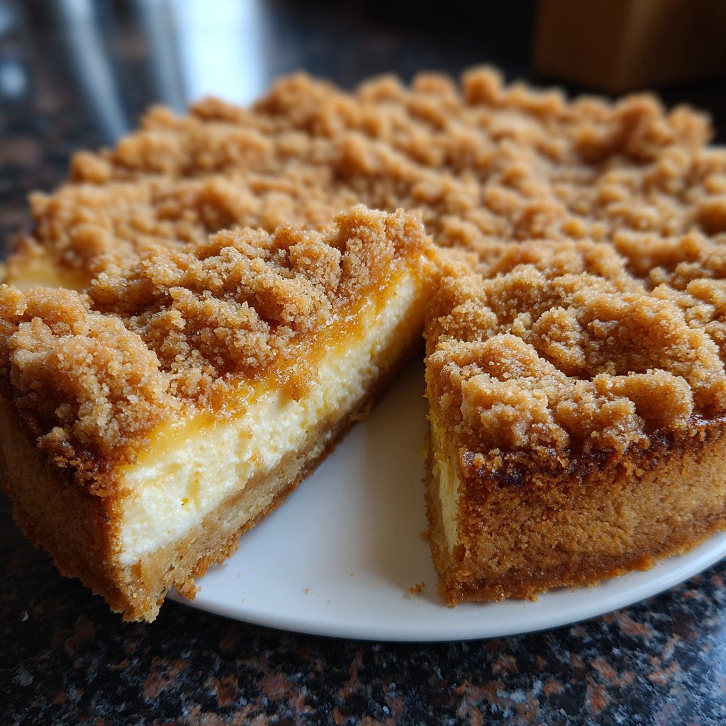 Streuselkuchen Mit Vanillepudding