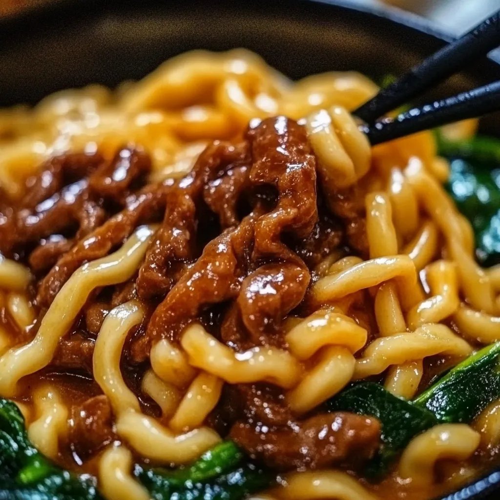 Schwarzer Pfeffer Udon