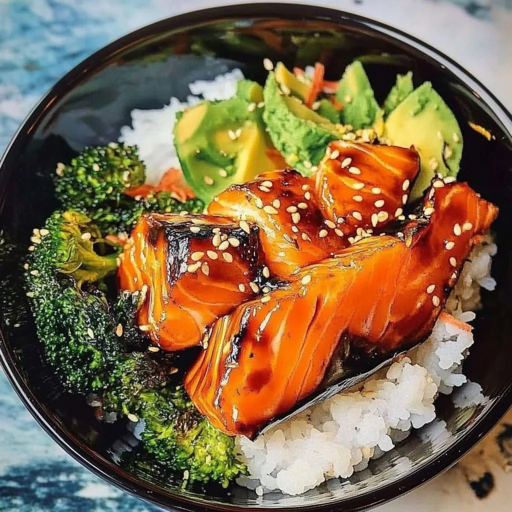 Knusprige Lachs Bowls