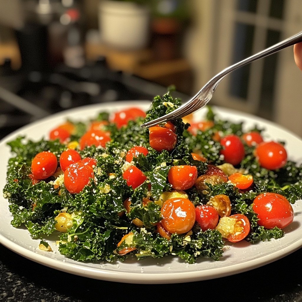 Wholesome Kale Delight – Frischer Salatgenuss