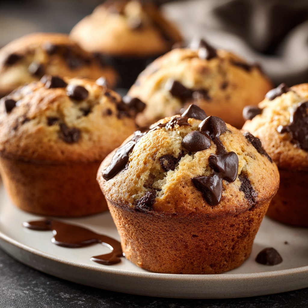Muffins mit Schokotropfen