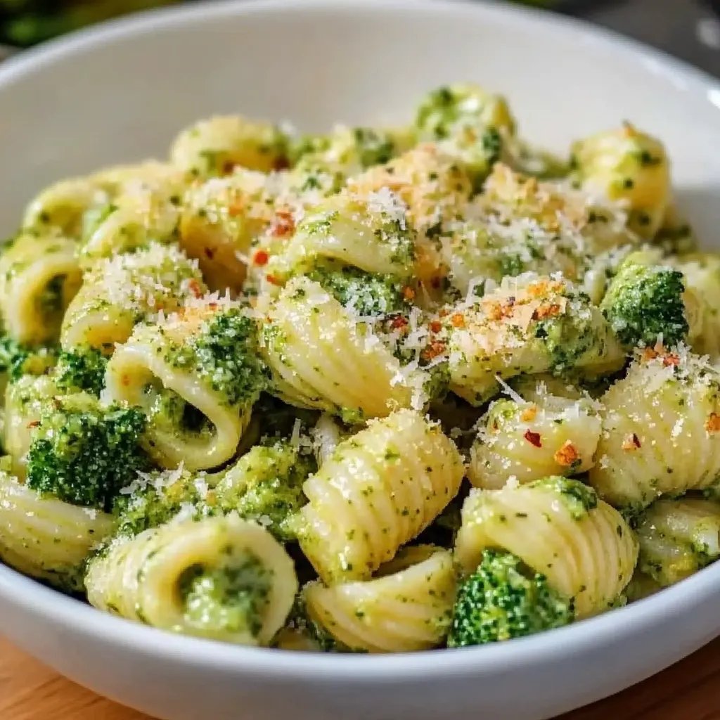 Einfache gesunde Brokkoli-Pasta