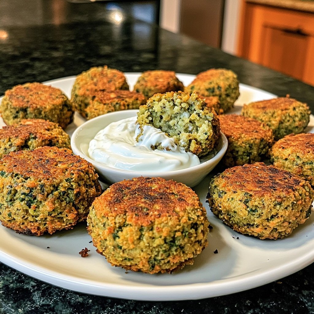 Falafel mit Joghurt-Dip