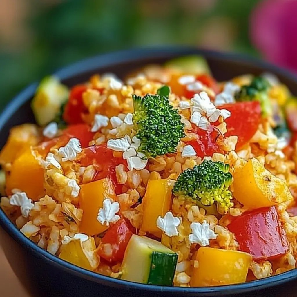 Gemüse Reispfanne – Bunt, gesund und vollgepackt mit Geschmack!