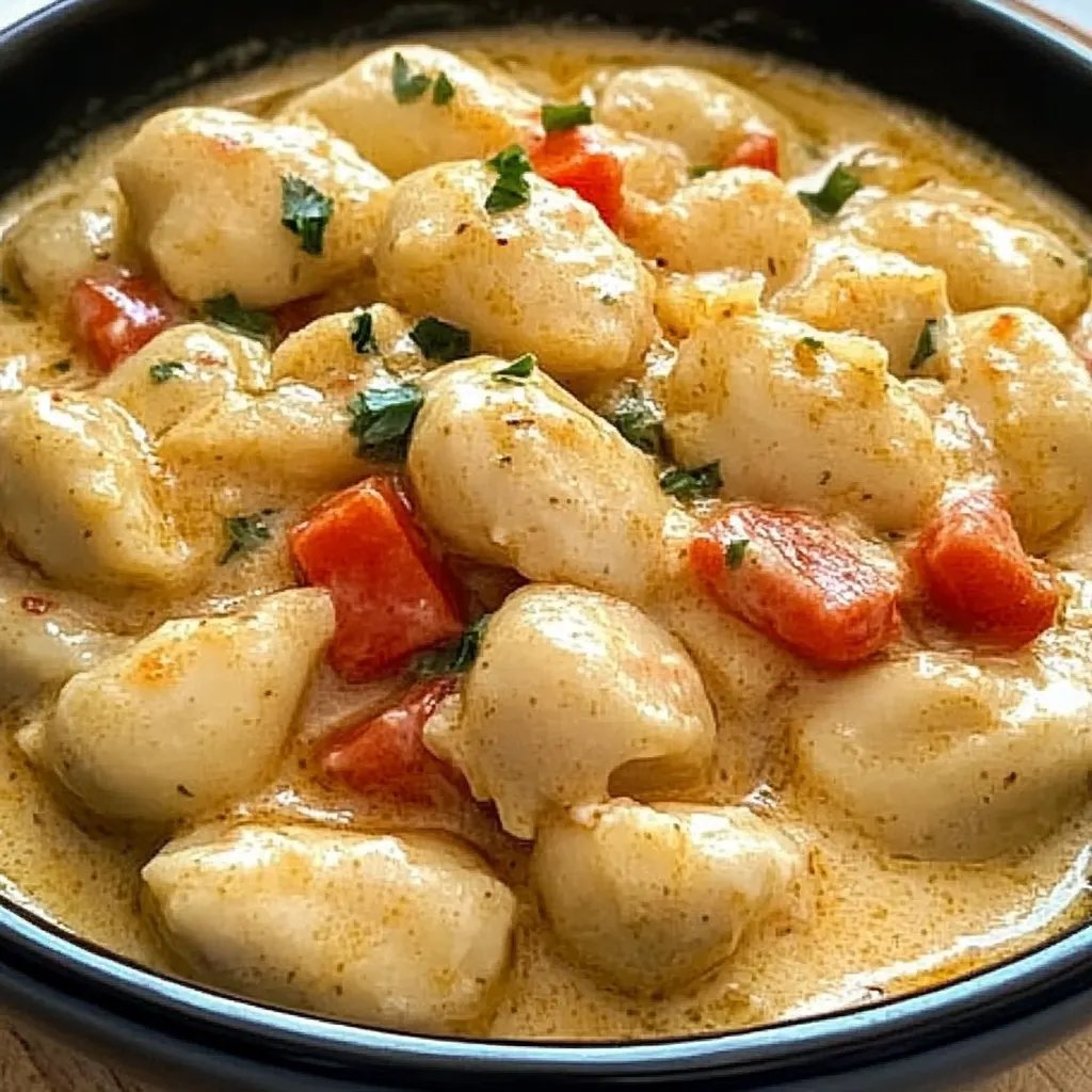 Cremige Gnocchi-Pfanne mit Hähnchen