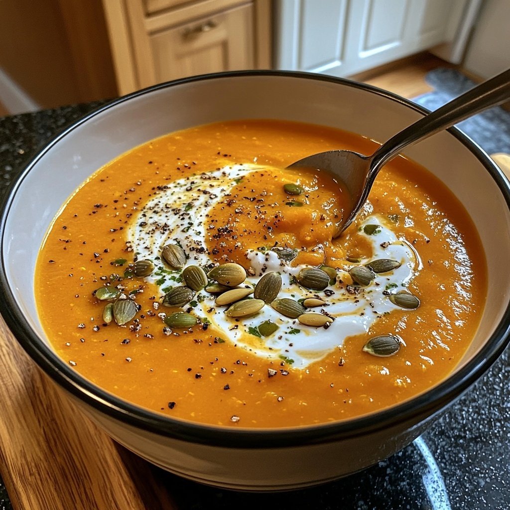 Kürbissuppe leicht bekömmlich